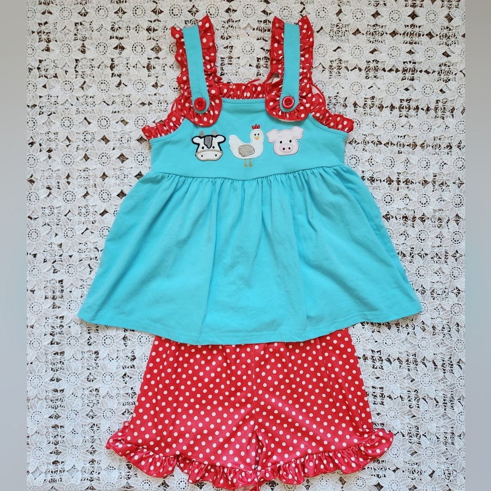 Marie Nicole Clothing farm animal outfit